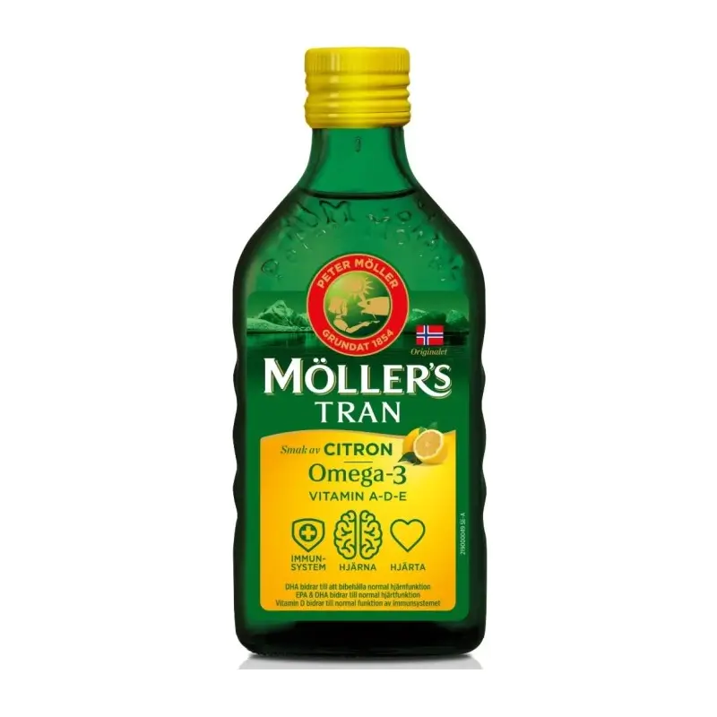 Mollers Tran Omega 3 Liquid 250 ml